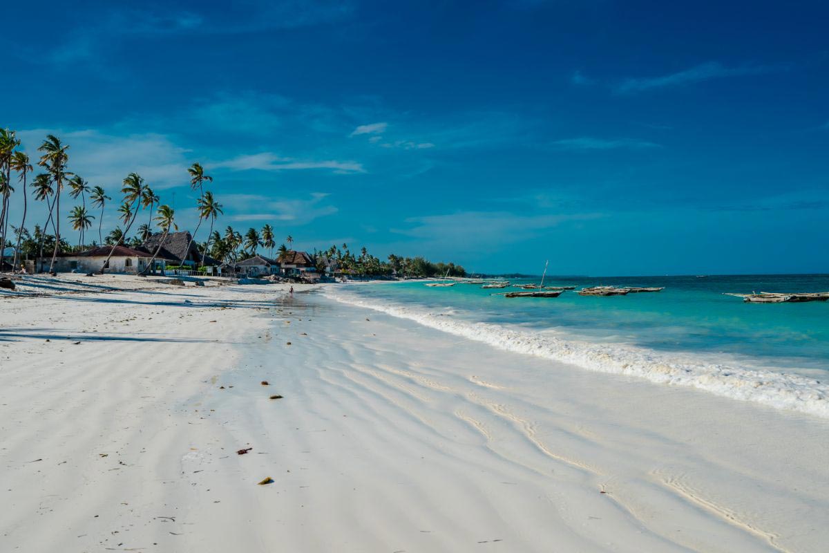 Jambiani beach Zanzibar southeast coast — local village atmosphere slow travel