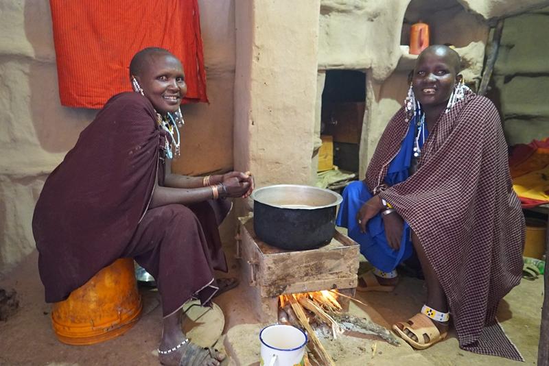 Masai diet and village life inside a manyatta