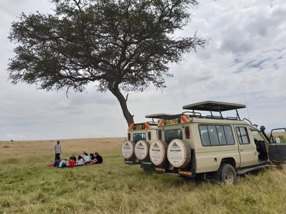 Mara Triangle safari landscape