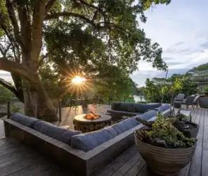 Modern design that fits the landscape