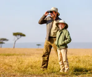 Elderly travellers aren't rushed on a private safari