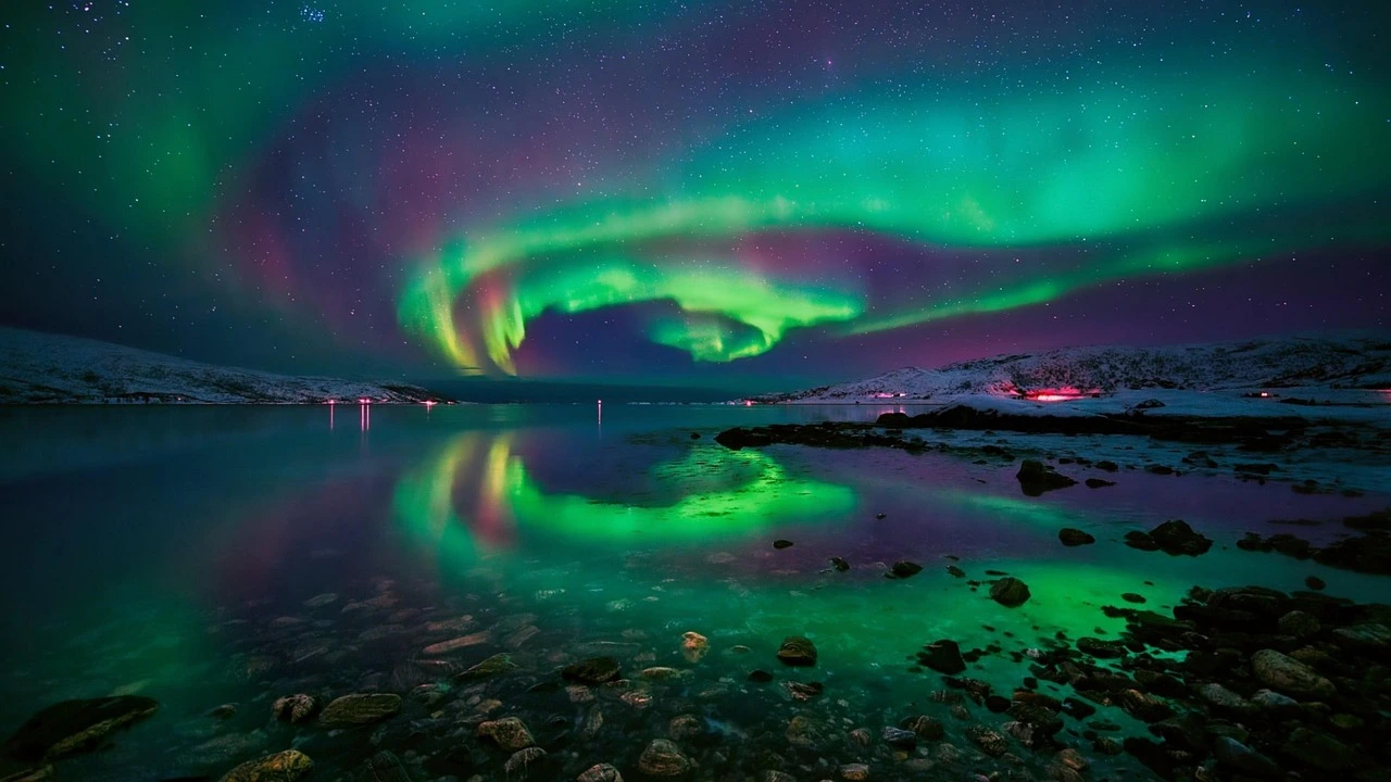 Luxury Arctic lodge in Norway for aurora viewing