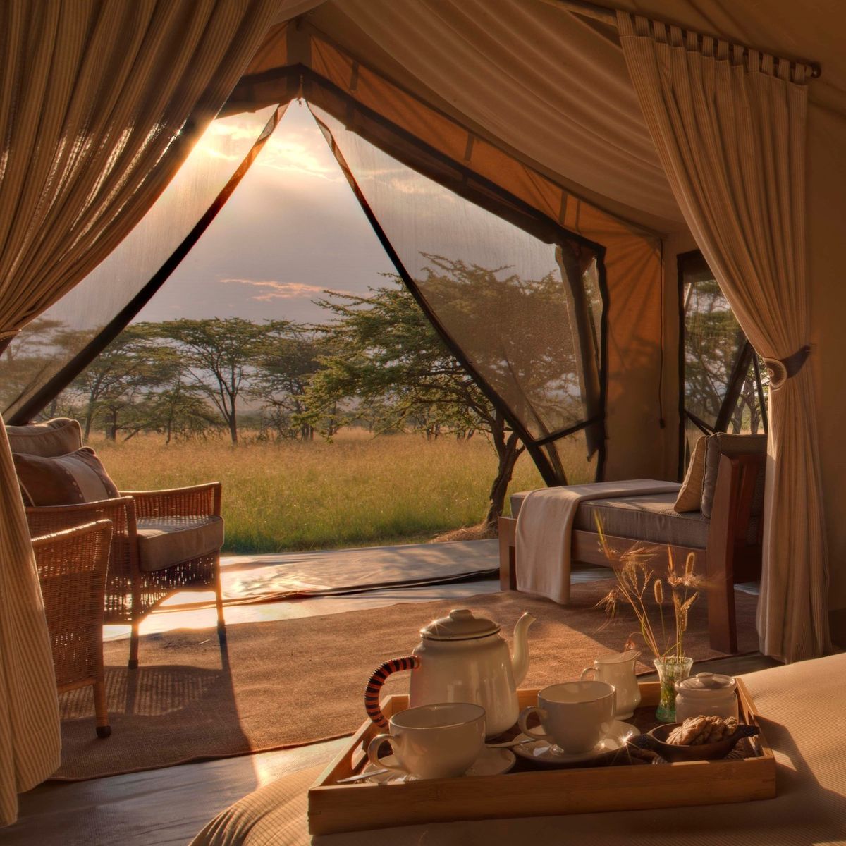 Luxury honeymoon camp stay in Masai Mara