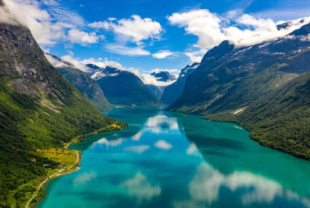 Geirangerfjord UNESCO fjord waterfalls Norway